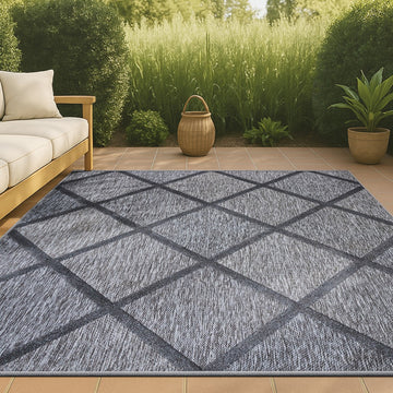 Salines Diamond Trellis Indoor/outdoor Area Rug